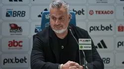 José Boto durante coletiva de imprensa.