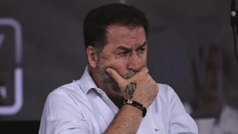 Augusto Melo acompanha equipe do Corinthians -Foto: Ettore Chiereguini/AGIF