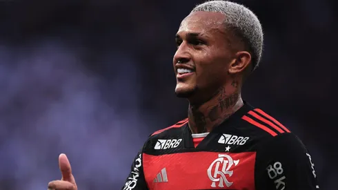Wesley durante partida entre Flamengo e Corinthians, pela Copa do Brasil 2024.