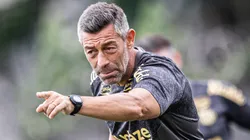 Pedro Caixinha descartou zagueiro Diego Borges dos planos no Santos assim que chegou em 2025