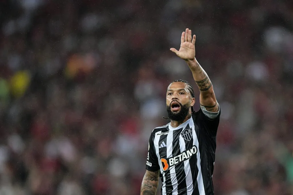 Otávio, volante do Atlético. Foto: Thiago Ribeiro/AGIF