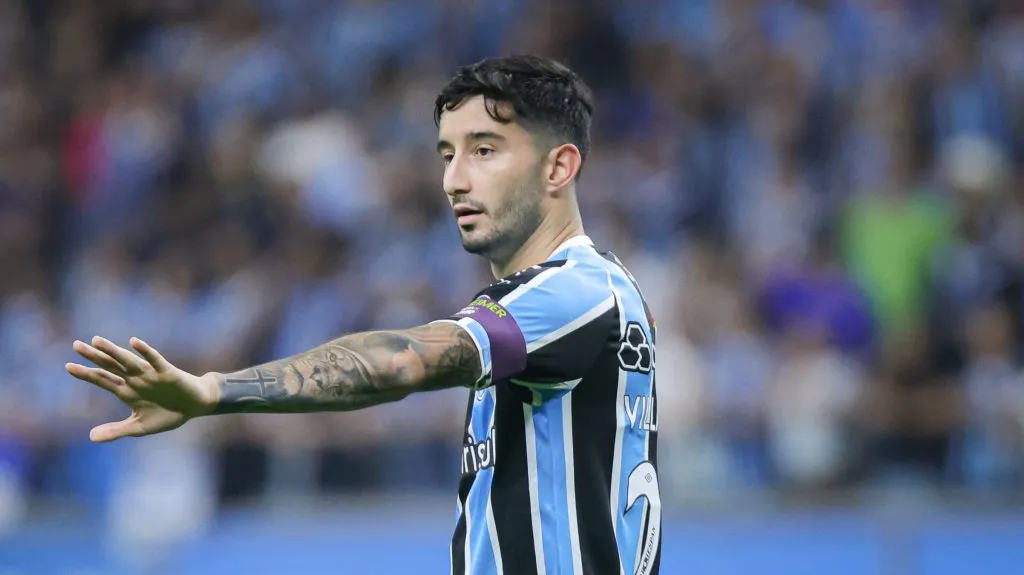 Villasanti em partida do Brasileirão 2024/Foto: Maxi Franzoi/AGIF