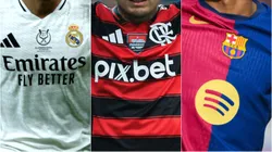 Lista dos Maiores clubes do mundo. Foto: Yasser Bakhsh/David Ramos/Buda Mendes/Getty Images;