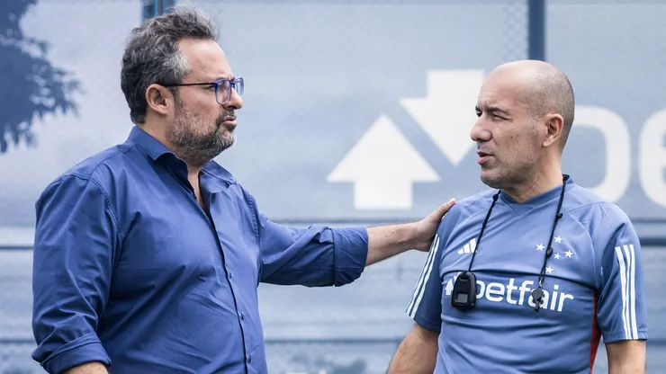 Jardim e Mattos juntos - Foto: Gustavo Aleixo/Cruzeiro.