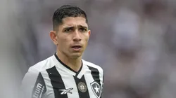 Savarino jogador do Botafogo durante partida contra o São Paulo no estádio Engenhão pelo campeonato Brasileiro A 2024. Foto: Thiago Ribeiro/AGIF