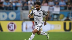 Otavio jogador do Atletico-MG durante partida contra o Gremio no estadio Arena do Gremio pelo campeonato Brasileiro A 2023. Foto: Pedro H. Tesch/AGIF