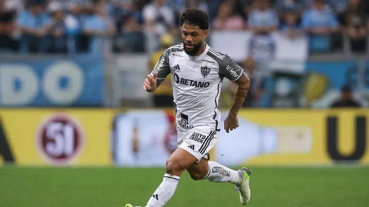 Otavio jogador do Atletico-MG durante partida contra o Gremio no estadio Arena do Gremio pelo campeonato Brasileiro A 2023. Foto: Pedro H. Tesch/AGIF