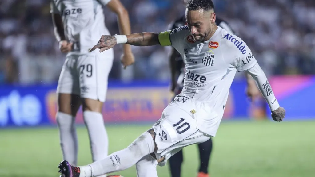 Neymar, do Santos