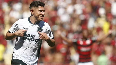 Savarino marcou um dos gols na última partida entre Botafogo e Flamengo no Maracanã. Foto: Vitor Silva/Botafogo