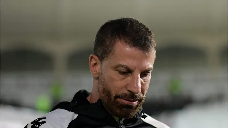 RJ - RIO DE JANEIRO - 03/08/2024 - BRASILEIRO A 2024, VASCO X BRAGANTINO - Pedrinho presidente do Vasco durante partida contra o Bragantino no estadio Sao Januario pelo campeonato Brasileiro A 2024. Foto: Thiago Ribeiro/AGIF