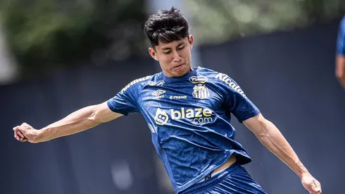 Miguelito quer deixar o Santos – Foto: Raul Baretta/Santos FC