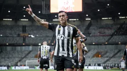 Tomás Cuello, jogador argentino do Galo marcou um golaço no final do primeiro tempo sobre o Itabirito pelo Campeonato Mineiro
