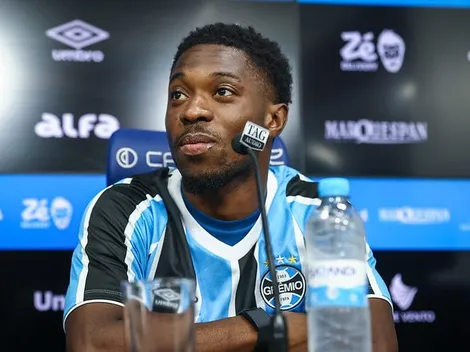 Amuzu chega ao Grêmio já conhecendo rivalidade com o Internacional