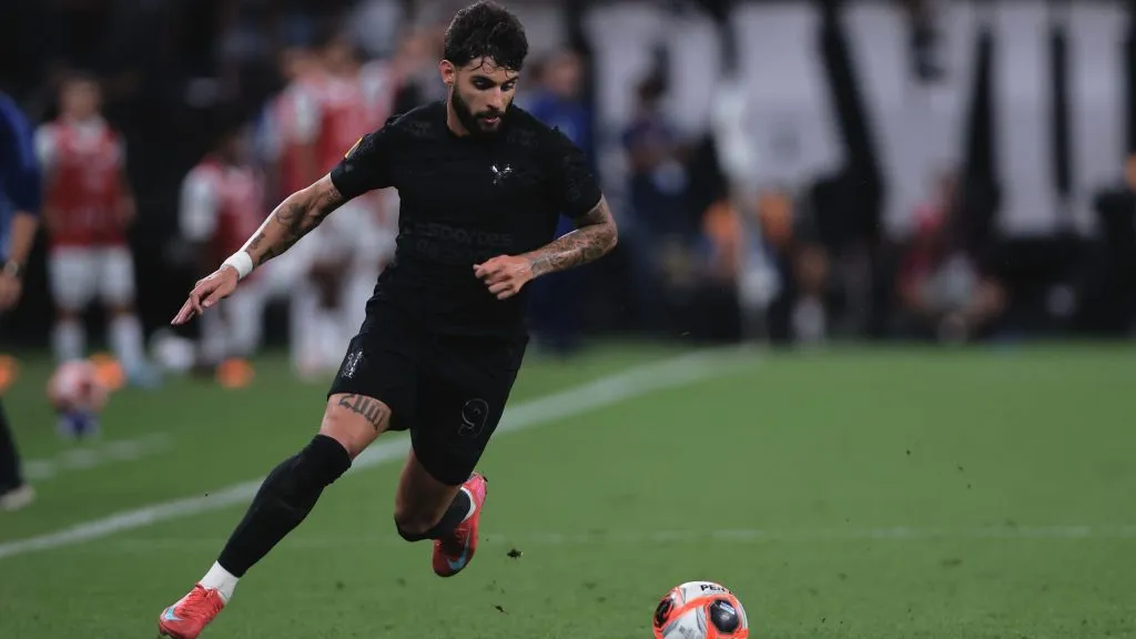 Yuri Alberto em jogo do Corinthians