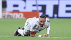 Neymar em duelo entre Corinthians x Santos pelo Paulistão 2025/Foto: Marcello Zambrana/AGIF