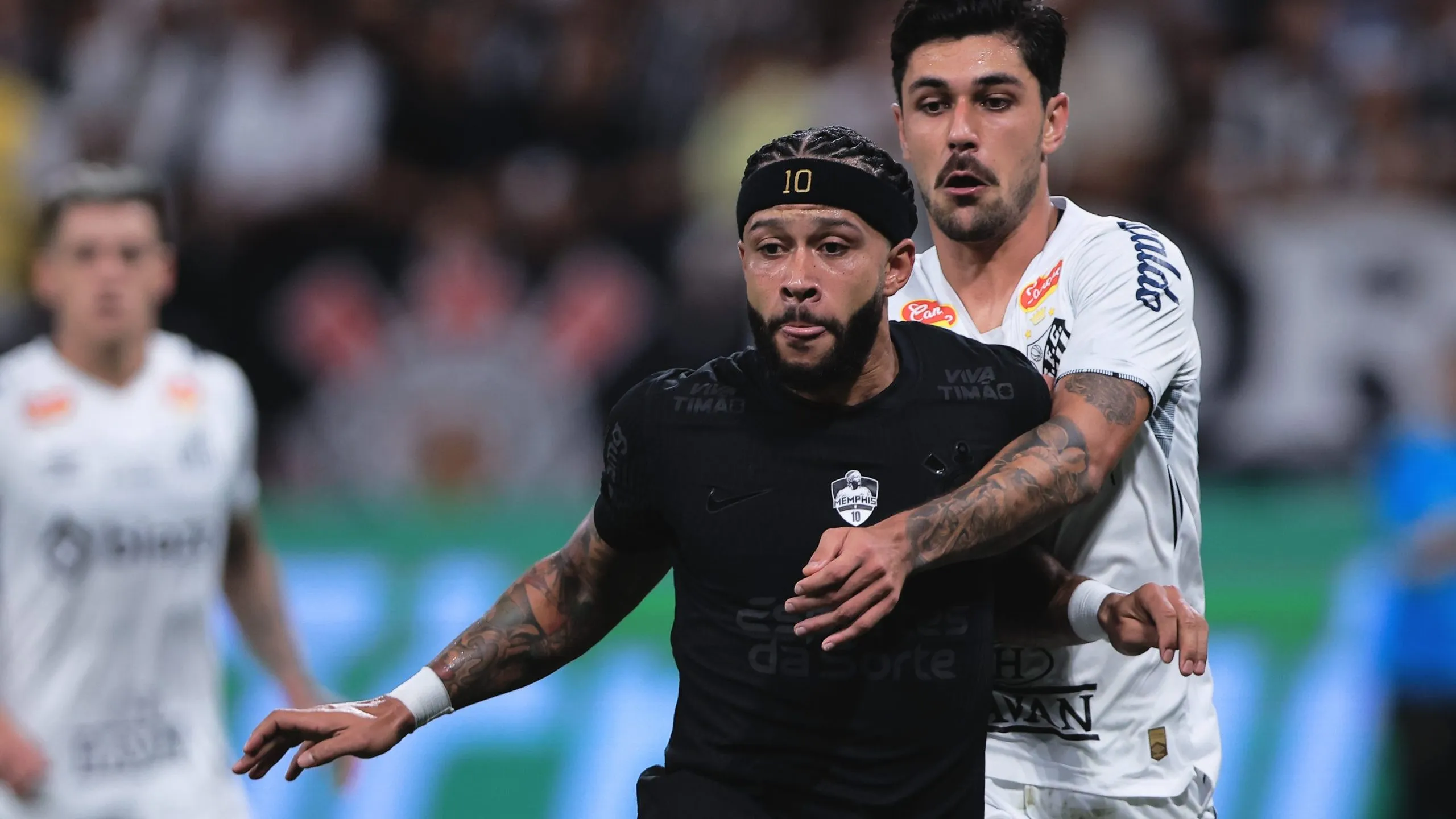 SP – SAO PAULO – 12/02/2025 – PAULISTA 2025, CORINTHIANS X SANTOS –  jogador do Corinthians durante partida contra o Santos no estadio Arena Corinthians pelo campeonato Paulista 2025. Foto: Ettore Chiereguini/AGIF