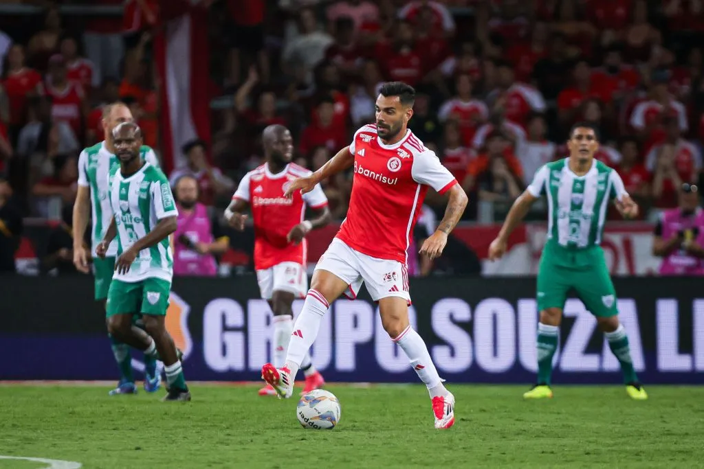 RS – PORTO ALEGRE – 02/02/2025 – GAUCHO 2025, INTERNACIONAL X AVENIDA – Bruno Henrique jogador do Internacional durante partida contra o Avenida no estadio Beira-Rio pelo campeonato Gaucho 2025. Foto: Maxi Franzoi/AGIF