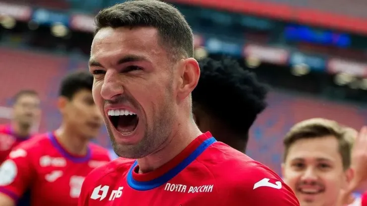 Willyan Rocha, do CSKA, recebeu contato do Grêmio nos últimos dias - Foto: Divulgação/CSKA