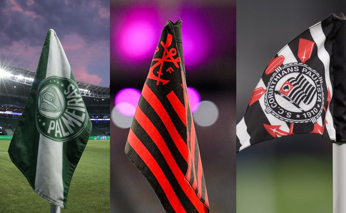 Os 30 maiores clubes do Brasil, segundo a inteligência artificial