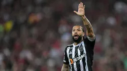 Otavio jogador do Atletico-MG durante partida contra o Flamengo no estadio Maracana pelo campeonato Brasileiro A 2024. Foto: Thiago Ribeiro/AGIF