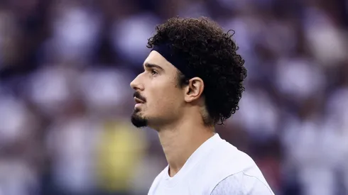 Andre Ramalho jogador do Corinthians durante partida contra o Velo Clube no estadio Arena Corinthians pelo campeonato Paulista 2025. Foto: Marcello Zambrana/AGIF