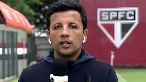André Hernan trouxe informação do São Paulo sobre possível negociação na janela - Foto: Reprodução/SporTV.