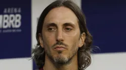 Zubeldía durante empate em Brasília.