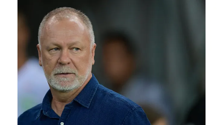 Mano Menezes técnico do Fluminense durante partida contra o Boavista no estádio Maracanã pelo campeonato Carioca 2025. Foto: Thiago Ribeiro/AGIF