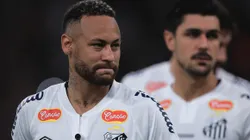 Neymar em partida entre Corinthians x Santos pelo Paulistão 2025/Foto: Ettore Chiereguini/AGIF