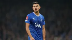 Alcaraz durante jogo pelo Everton. Photo by Jan Kruger/Getty Images
