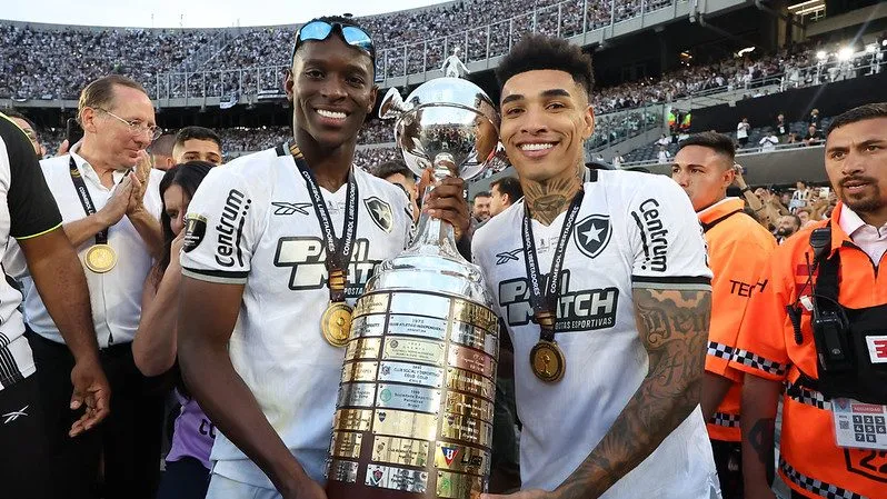 Botafogo foi campeão do Brasileiro e da Libertadores em 2024. Foto: Vitor Silva/Botafogo