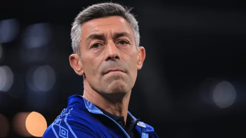 Pedro Caixinha tecnico do Santos durante partida contra o Corinthians. Foto: Ettore Chiereguini/AGIF