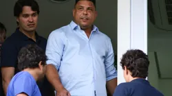 Ronaldo Fenomeno antes da partida contra o URT no estádio Independência pelo campeonato Mineiro 2022. Foto: Fernando Moreno/AGIF