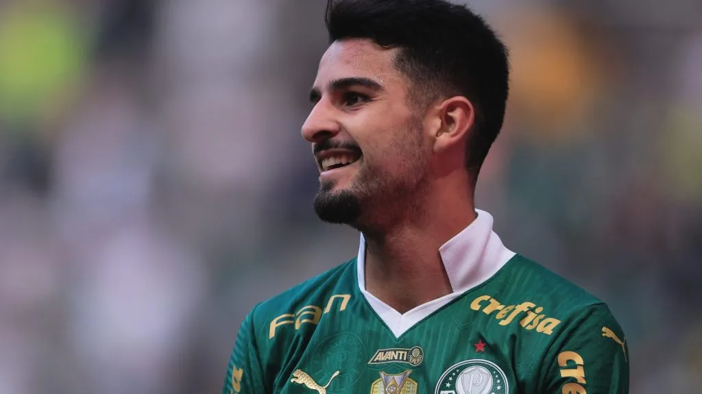 Flaco López durante partida. Foto: Ettore Chiereguini/AGIF