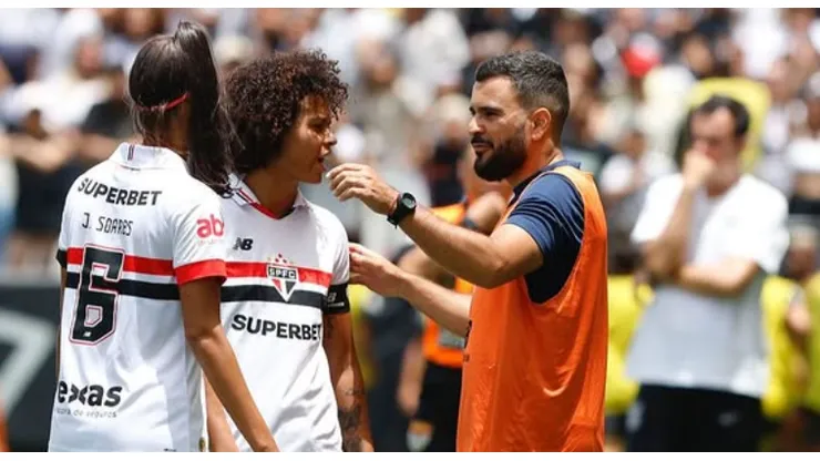 Thiago Viana, técnico do São Paulo Feminino (Foto: Reprodução/Instagram)