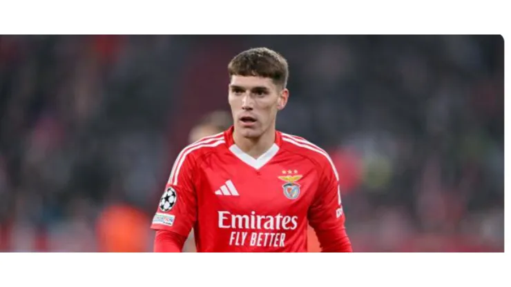Rollheiser em partida pelo Benfica (Foto: Divulgação)