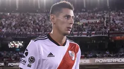 Fabrizio Angileri durante partida entre River Plate e Aldosivi, pela Copa da Superliga Argentina de 2019. Foto: Marcelo Endelli