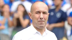 Jardim durante apresentação no Cruzeiro