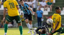 Monsalve do Grêmio durante partida contra o Ypiranga no estádio Colosso da Lagoa pelo campeonato Gaúcho 2025.