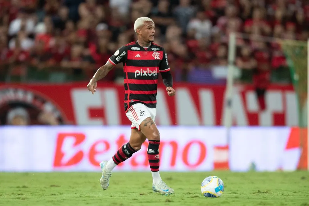 Wesley, jogador do Flamengo. Foto: Gil Gomes/AGIF