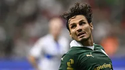 Raphael Veiga, do Palmeiras, contra a Inter de Limeira. Foto: Mateus Bonomi / AGIF