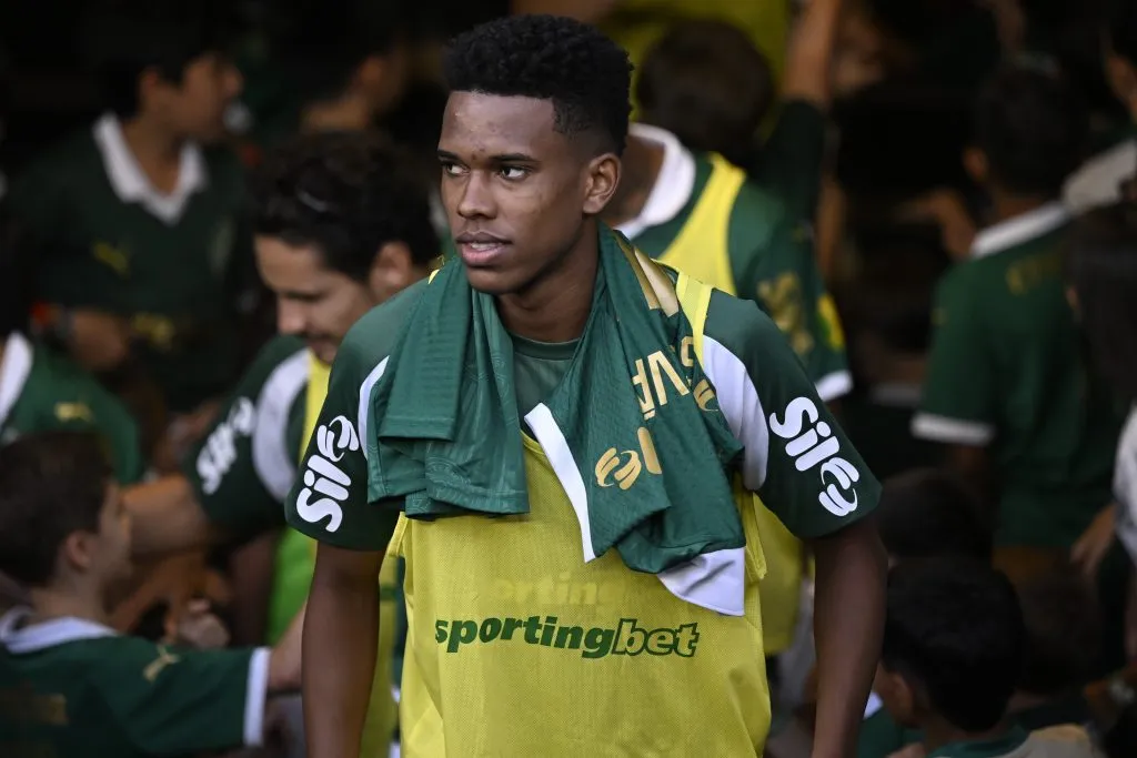 Estevão, Palmeiras - Foto: Mateus Bonomi / AGIF