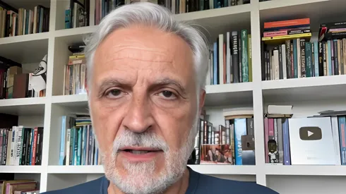 Sormani apura notícias do Santos. Foto: Reprodução/ YouTube.