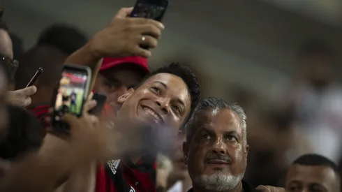 José Boto, dirigente de futebol do Flamengo, no Maracanã em rodada do Campeonato Carioca 2025. Foto: Jorge Rodrigues/AGIF