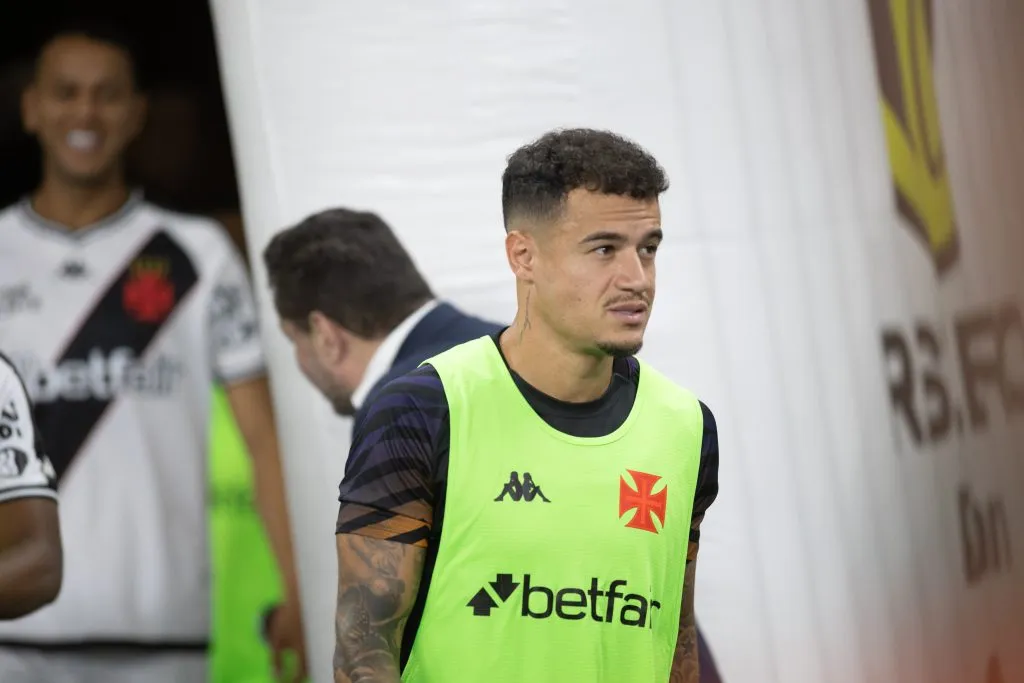 CE – FORTALEZA – 09/11/2024 – BRASILEIRO A 2024, FORTALEZA X VASCO – Coutinho jogador do Vasco durante partida contra o Fortaleza no estadio Arena Castelao pelo campeonato Brasileiro A 2024. Foto: Baggio Rodrigues/AGIF