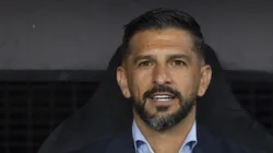Emiliano Díaz auxiliar-técnico do Corinthians durante partida contra o Racing no estádio Arena Corinthians pelo campeonato Copa Sul-Americana 2024. Foto: Anderson Romão/AGIF