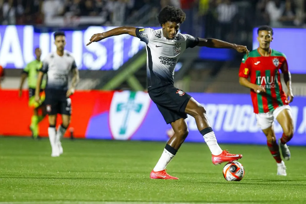Corinthians empatou com a Portuguesa. Foto: Marco Miatelo/AGIF