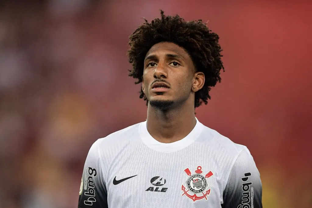 Talles em partida pelo Corinthians. Foto: Thiago Ribeiro/AGIF