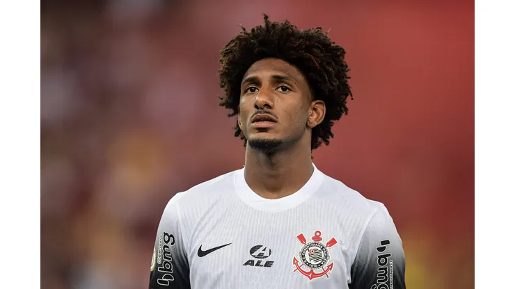 Talles em partida pelo Corinthians. Foto: Thiago Ribeiro/AGIF