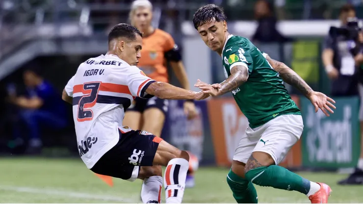 Palmeiras enfrenta São Paulo no Allianz Parque - Foto: Marcello Zambrana/AGIF
